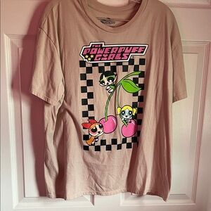 Cartoon Network Powerpuff Girls Beige Tee